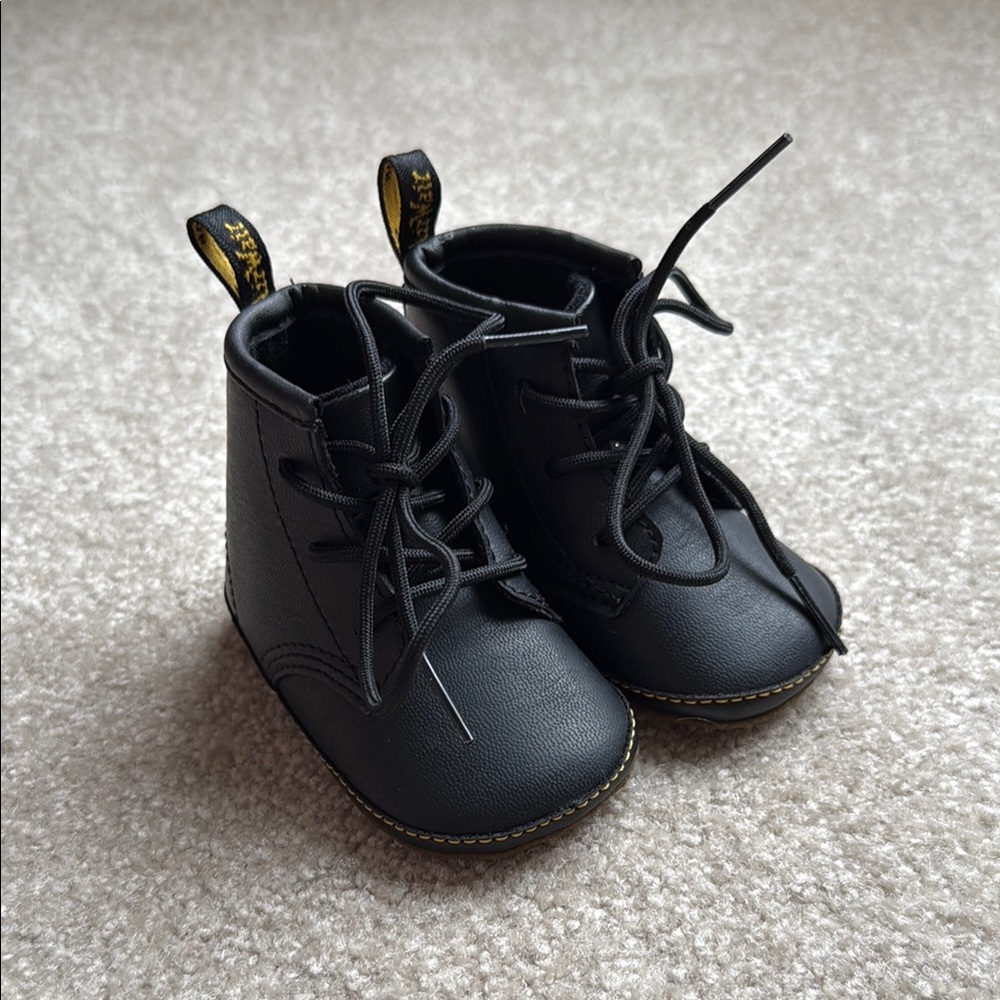 Baby Dr Marten Crib Bootie